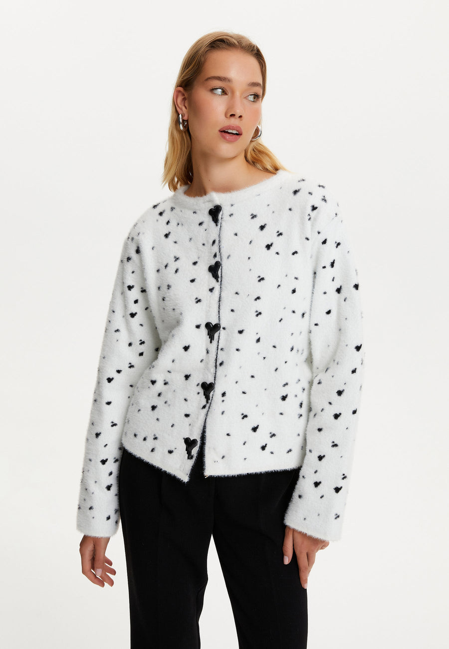 Printed Knit Cardigan | Porterist