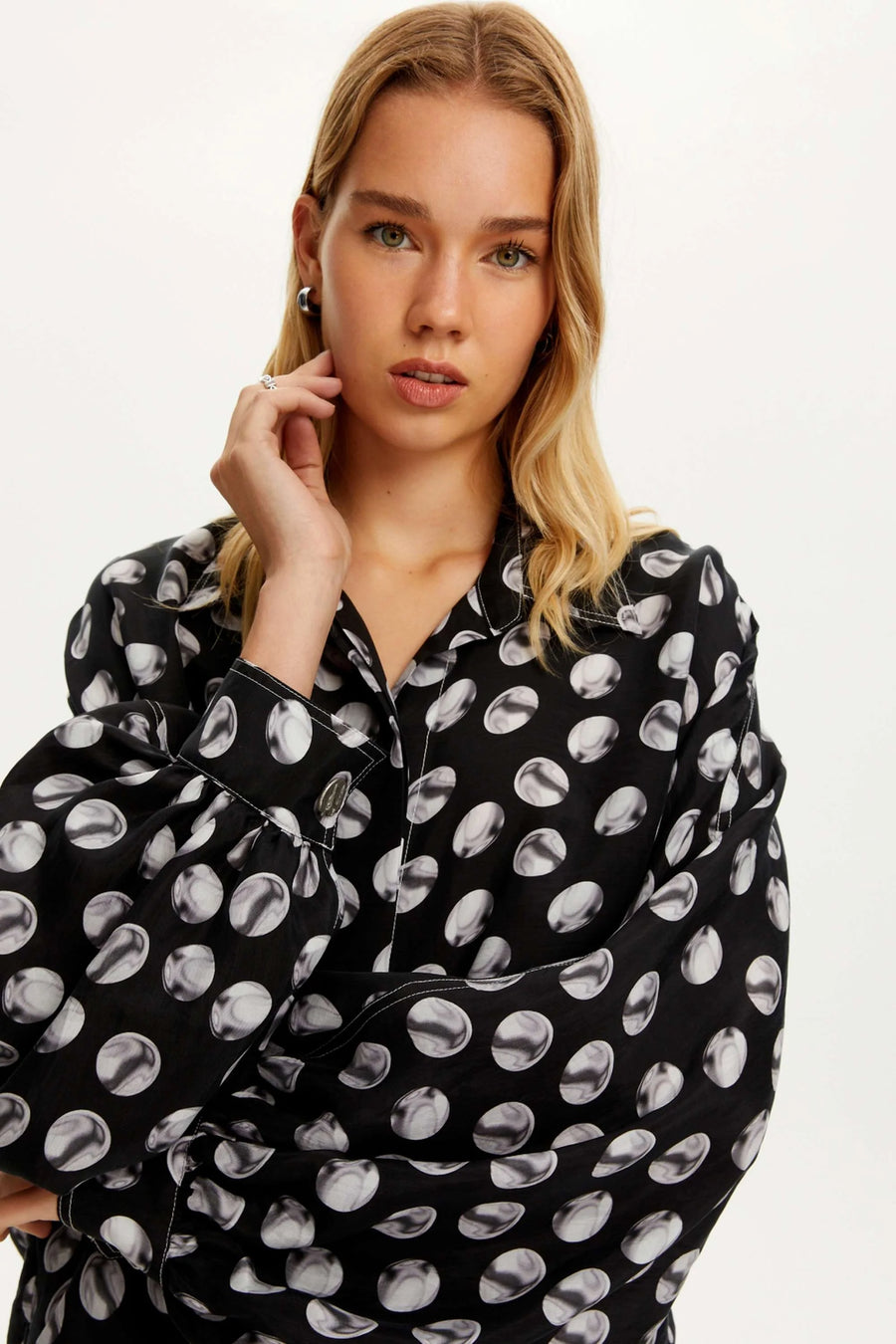 Printed Oversized Shirt | Porterist