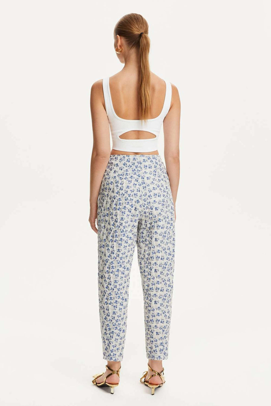 Floral Quilted Pants | Porterist