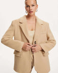 Faux Fur Double - breasted Jacket | Porterist