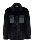 Lapel Collar Faux Fur Jacket | Porterist