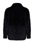 Lapel Collar Faux Fur Jacket | Porterist