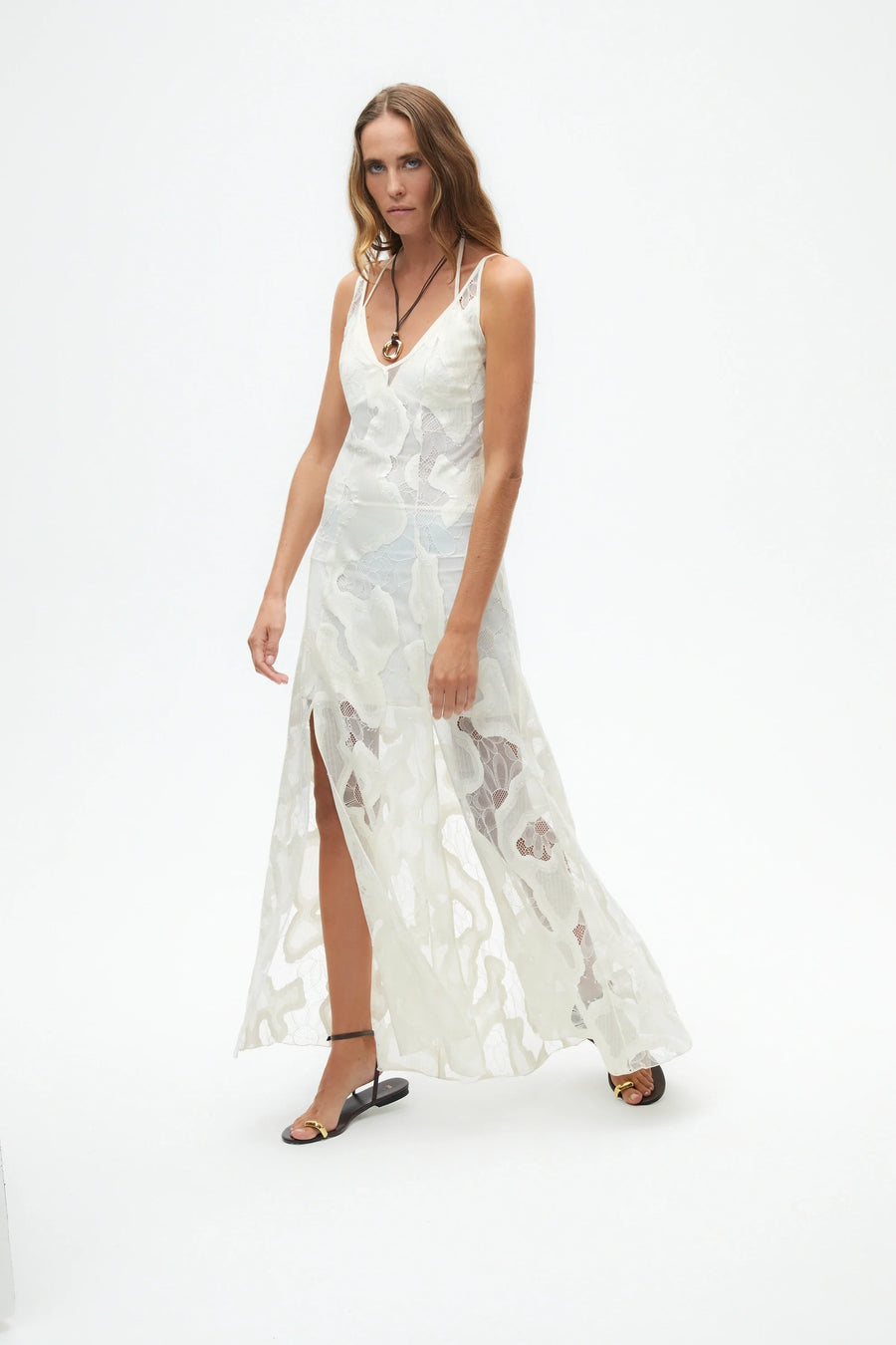 Embroidered Long Dress | Porterist