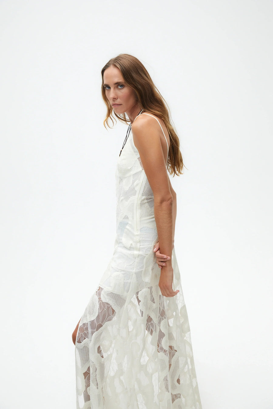 Embroidered Long Dress | Porterist