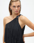 One Shoulder Dress With Accessory Detail | Porterist