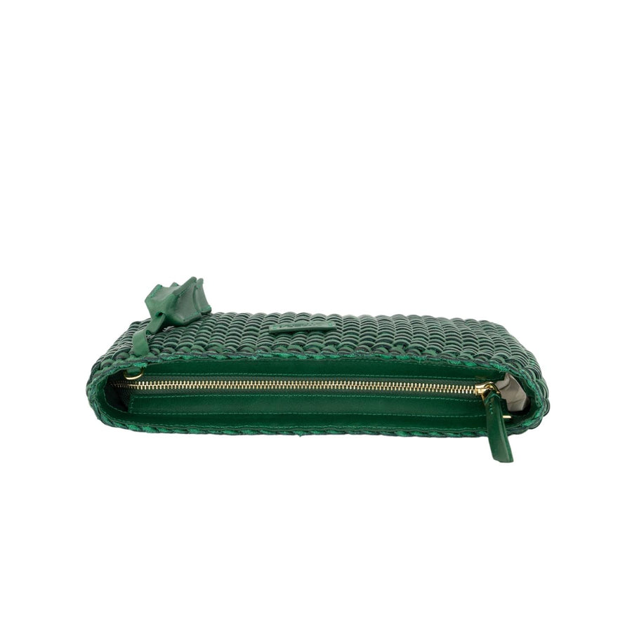 Rhea Clutch Green | Porterist