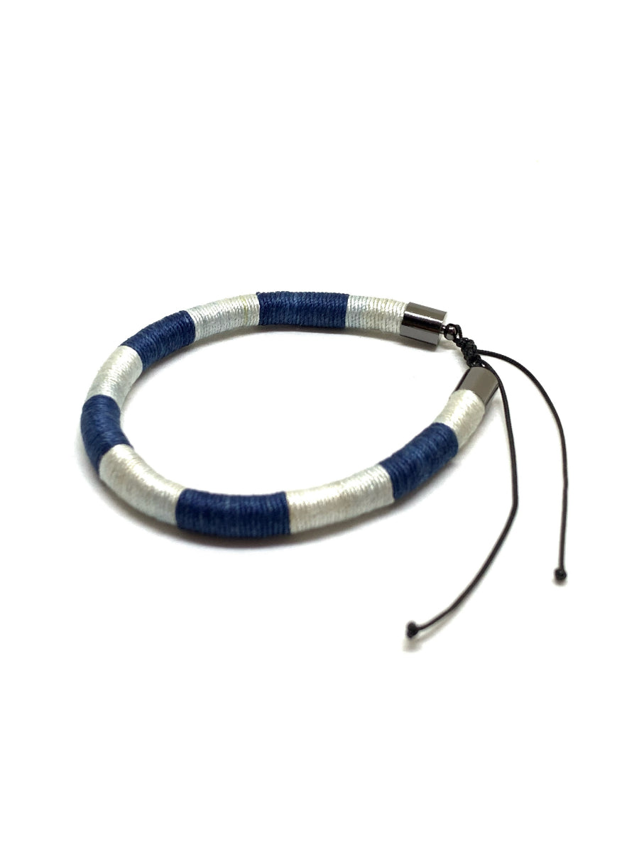 Striped Blue Bracelet | Porterist