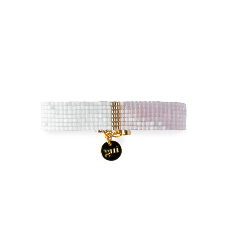 Lilac - white Split Bracelet | Porterist