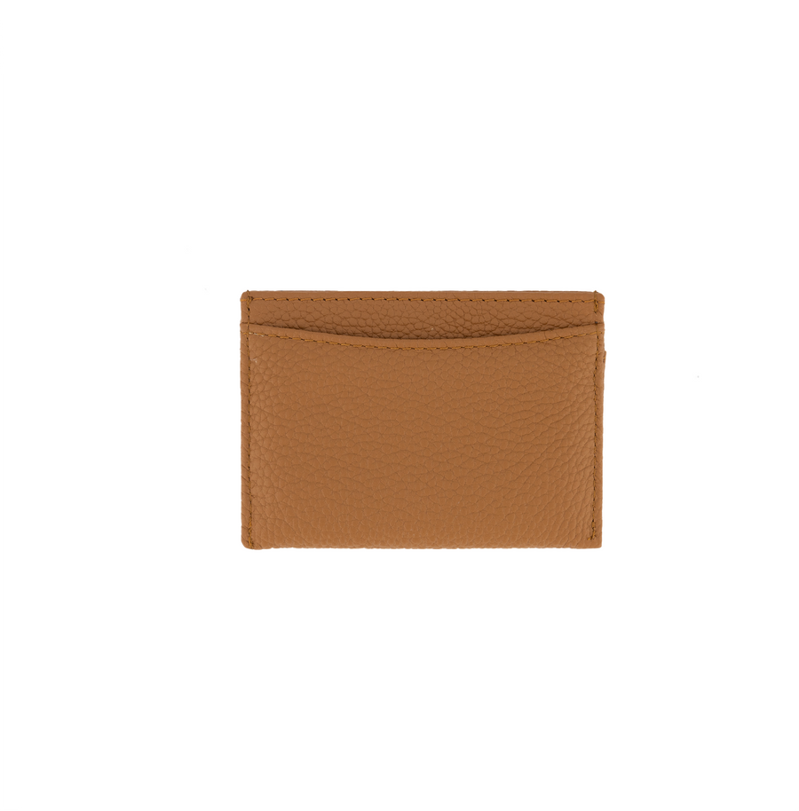 Card Holder Tan Hand Painted | Porterist