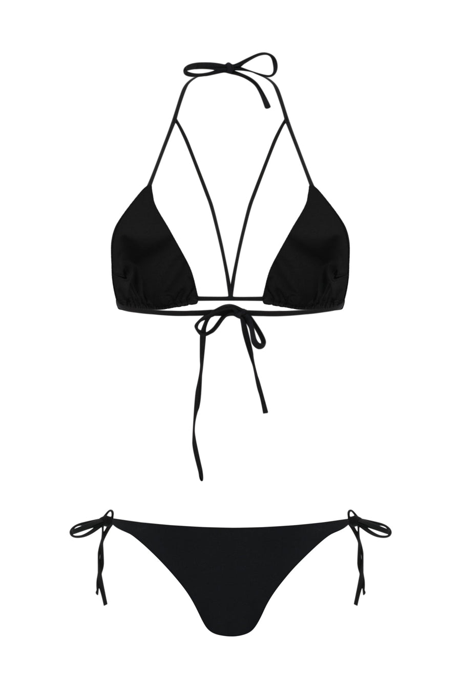 Thin Strap Bikini Black | Porterist