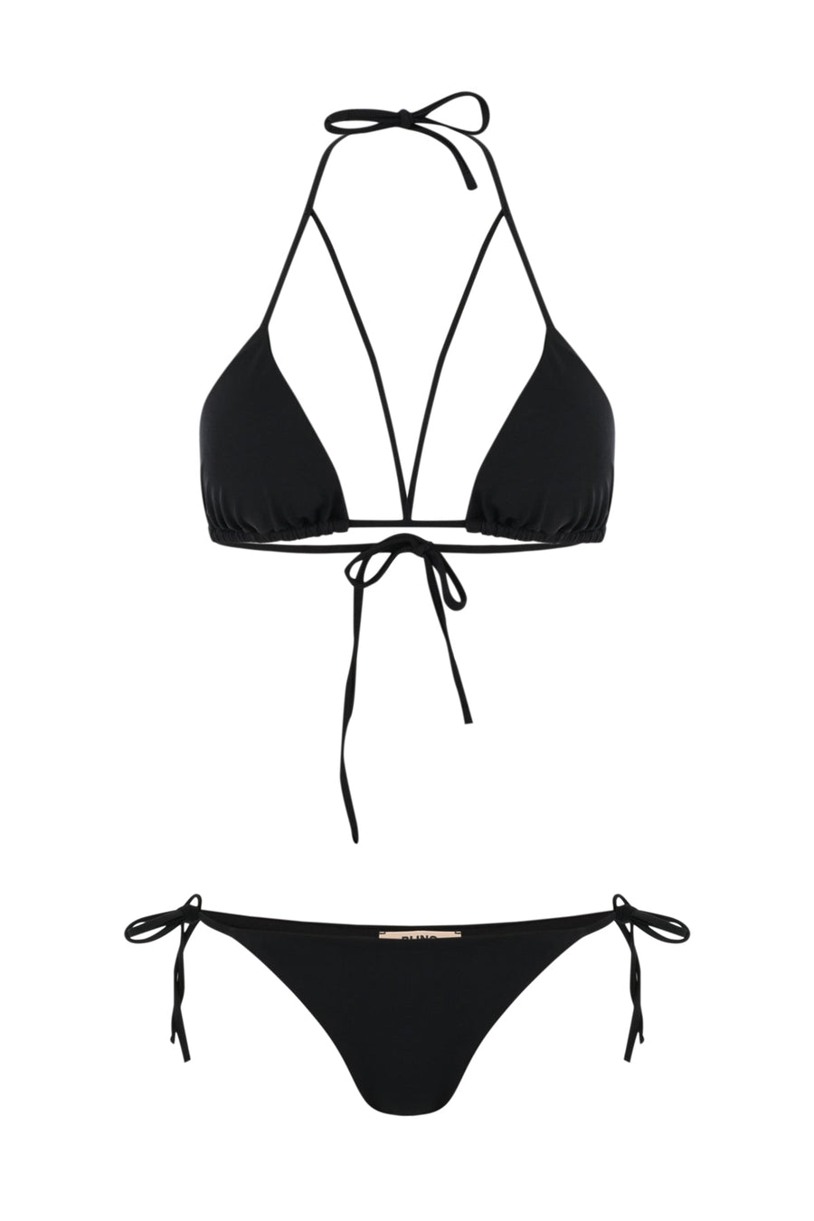 Thin Strap Bikini Black | Porterist