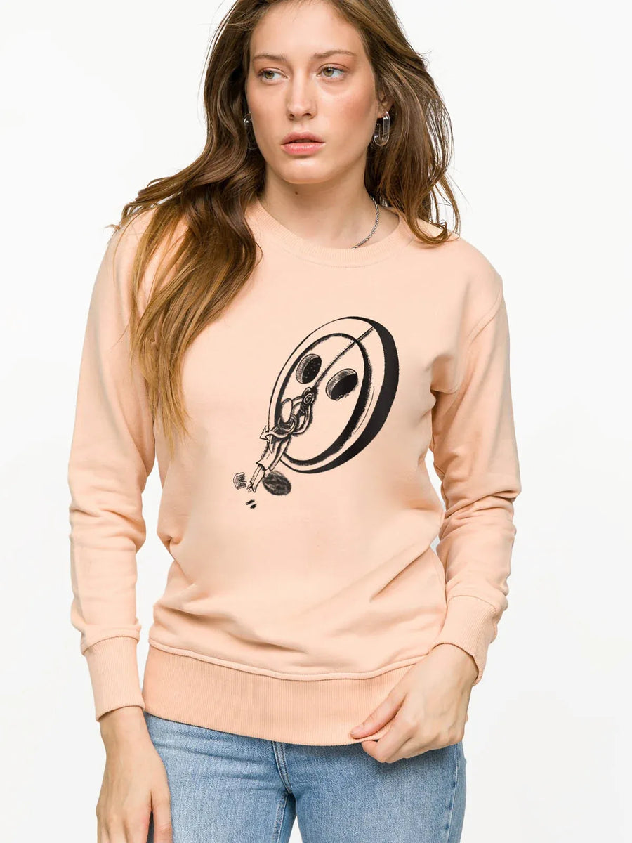 Time Woman Sweatshirt - Pink | Porterist