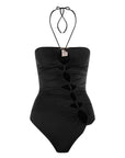 Cut - out One Piece Black | Porterist