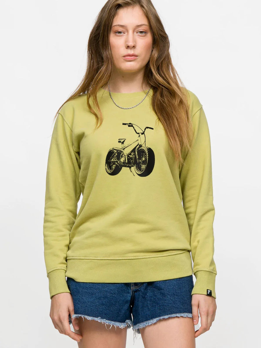 Custom Woman Sweatshirt - Green | Porterist