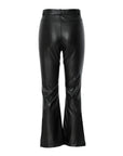 Leather Black Fit Pants | Porterist