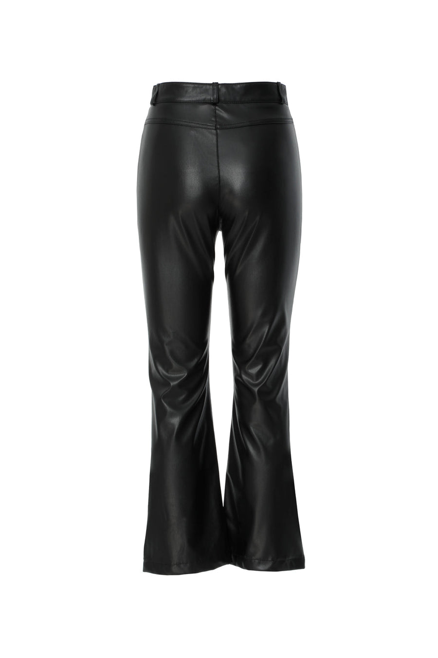 Leather Black Fit Pants | Porterist