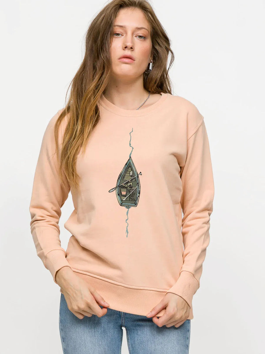 Discovery Woman Sweatshirt - Pink | Porterist