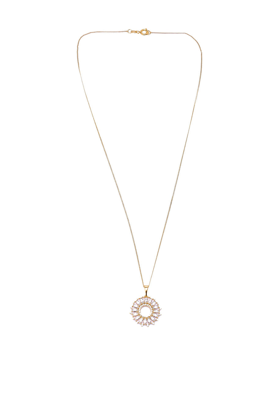 Diamond Flower Necklace | Porterist