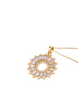 Diamond Flower Necklace | Porterist