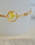 Tiny Garden Bracelet - Hexagon Yellow | Porterist