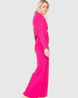 High Waist Palazzo Pink Pants | Porterist