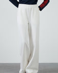 High Waisted Ecru Trousers | Porterist