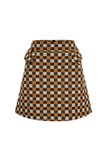 Brown Talis Skirt | Porterist