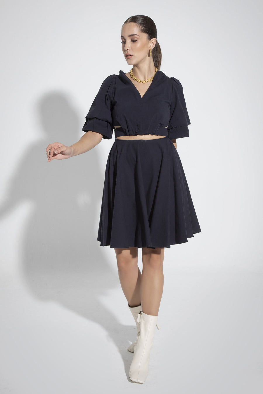 Blue Alice Dress - Navy | Porterist