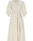 Beige Zelus Dress | Porterist