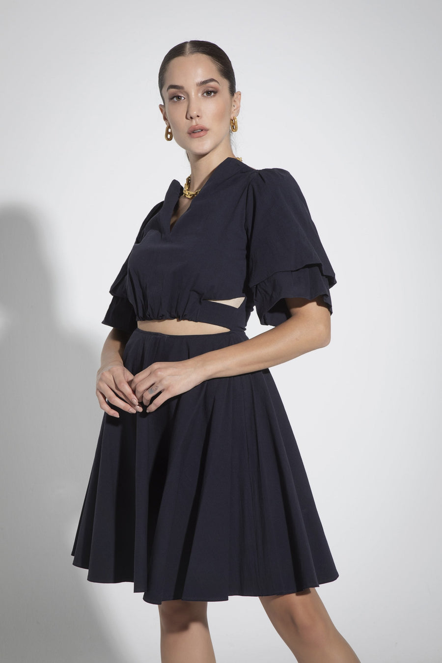 Blue Alice Dress - Navy | Porterist