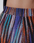 Jacquard Patterned Multi Knit Carrot Pants | Porterist