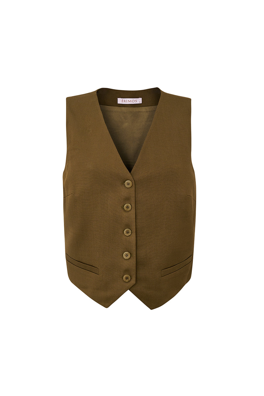 Judy Khaki Vest | Porterist