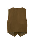 Judy Khaki Vest | Porterist