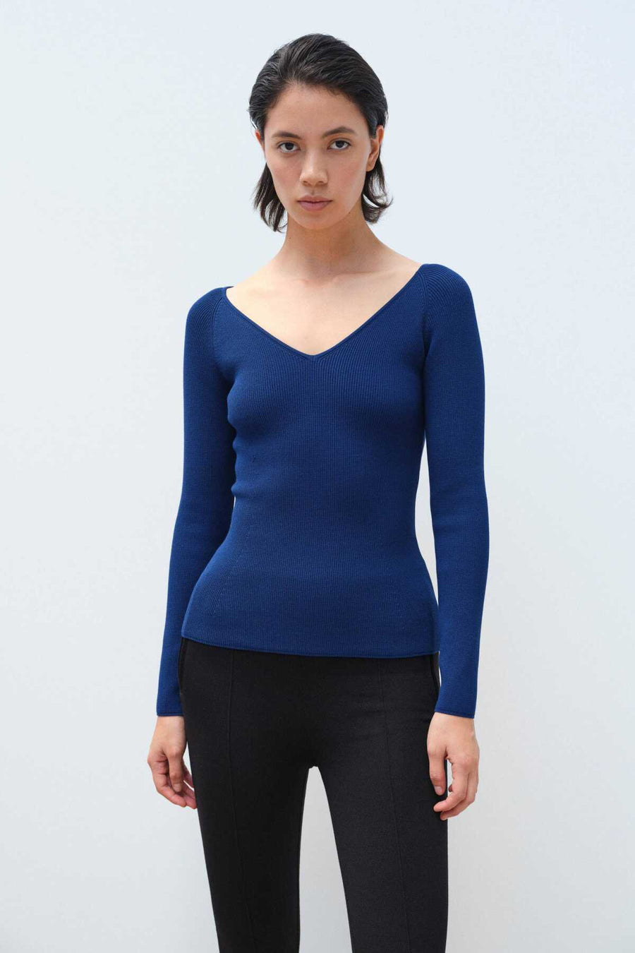 V-neck Knitwear Sweater | Porterist