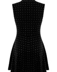 Jocelyn Dress With Gray Stones | Porterist