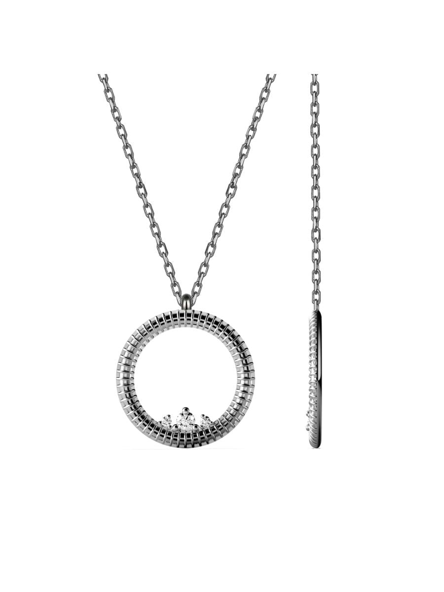 Midi Princess Semita Silver Necklace | Porterist