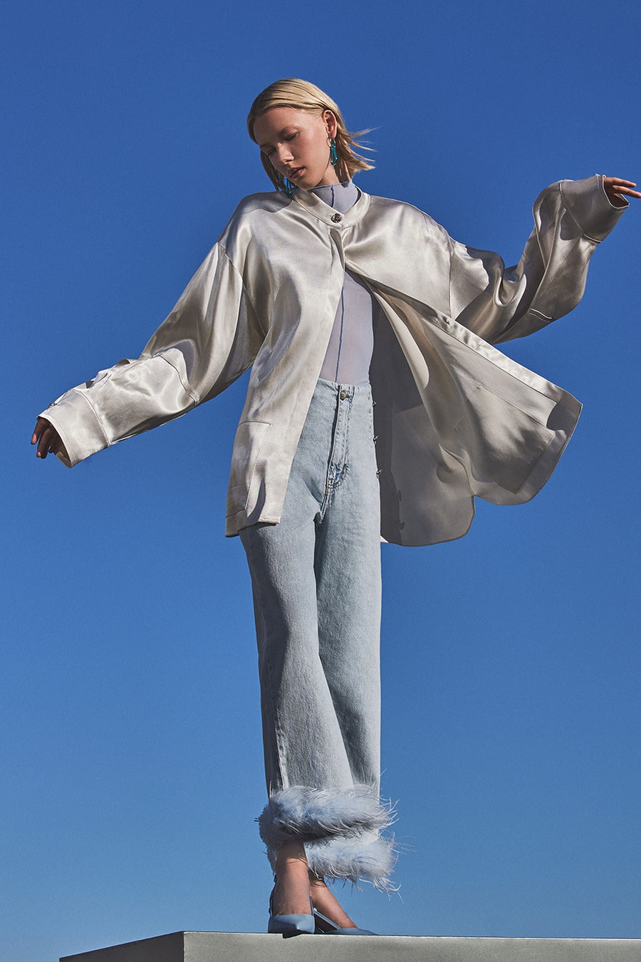 Mandarin Collar Shirt | Porterist