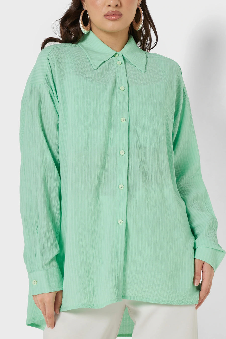 Oversized Twin Set Shirt | Porterist