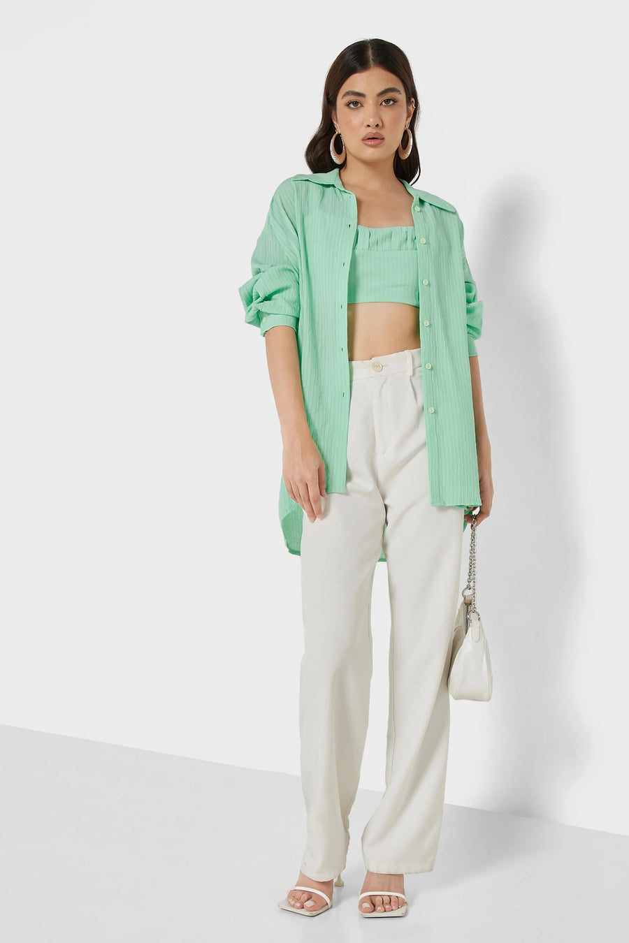 Oversized Twin Set Shirt | Porterist