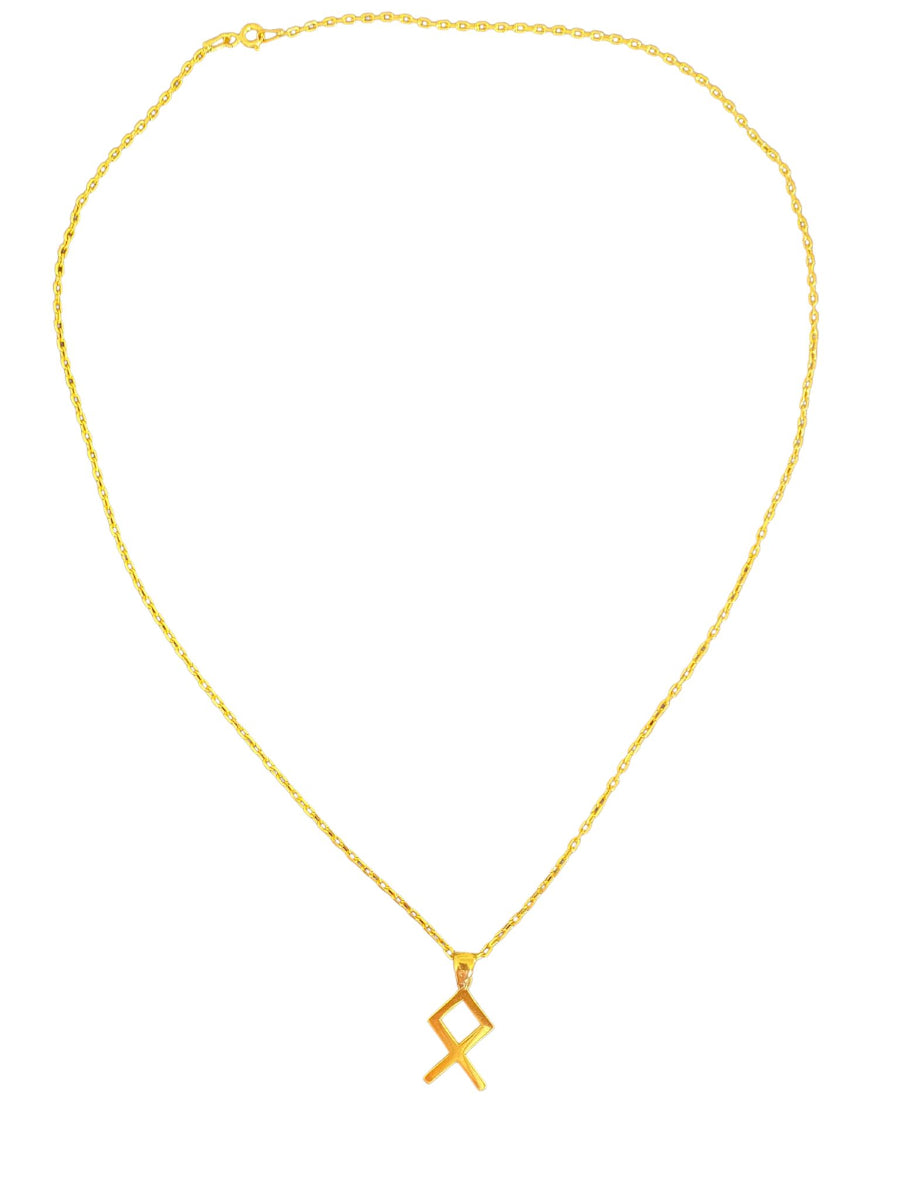 Othala Chain Necklace - Gold | Porterist