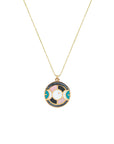 Colorful Triple Moon Medallion | Porterist