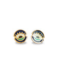 Navy Blue Universe Earrings | Porterist