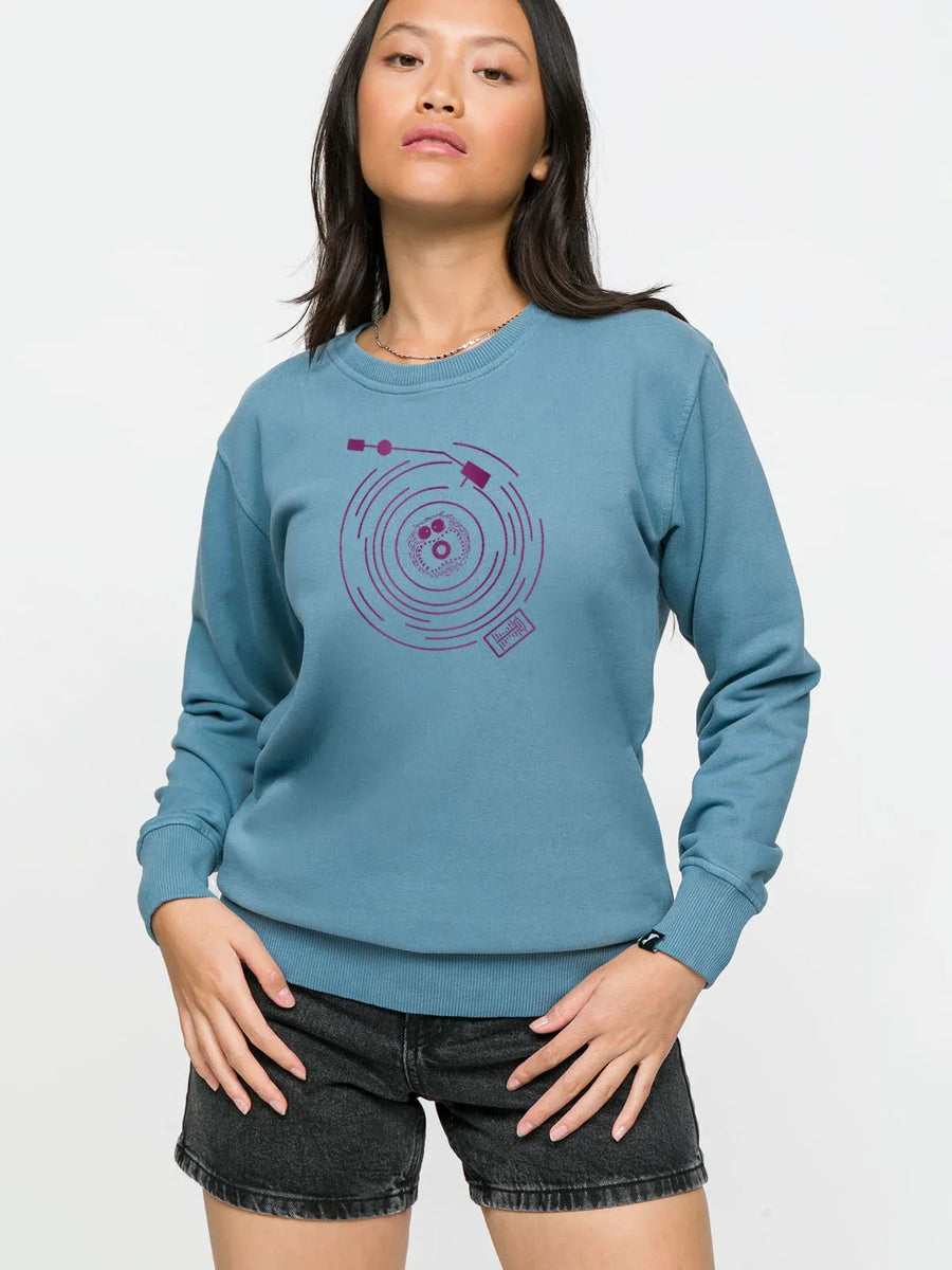 Scratch Woman Sweatshirt - Blue | Porterist