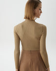 Mink Basic Knitwear Top | Porterist