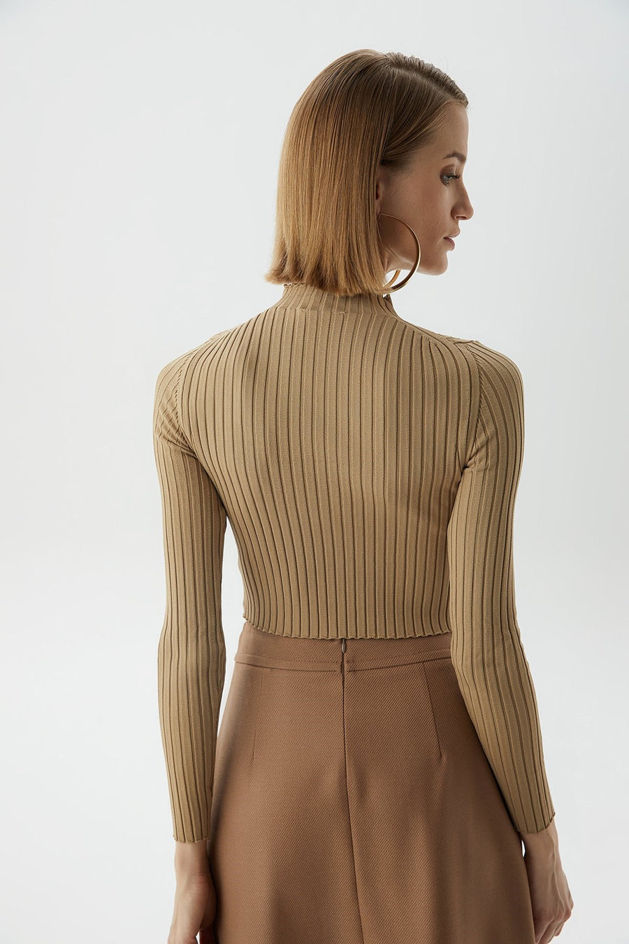 Mink Basic Knitwear Top | Porterist