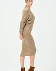 Lina Knitwear Dress Bej | Porterist