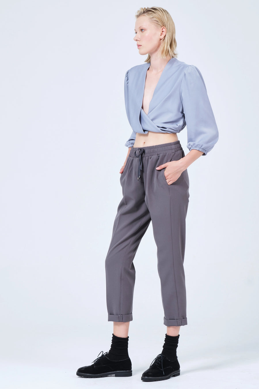 Maggy Pants Grey | Porterist